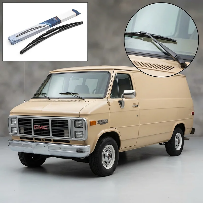 Passenger Side Wiper Blade for GMC G1000 Series (1964 - 1966) - 1